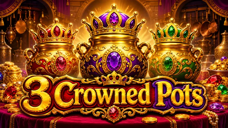 3 Crowned Pots — Onlyplay