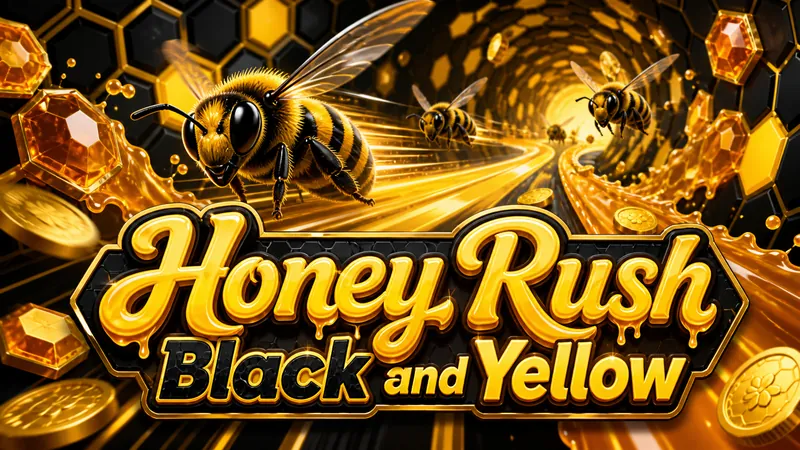 Honey Rush Black and Yellow — Play’n GO
