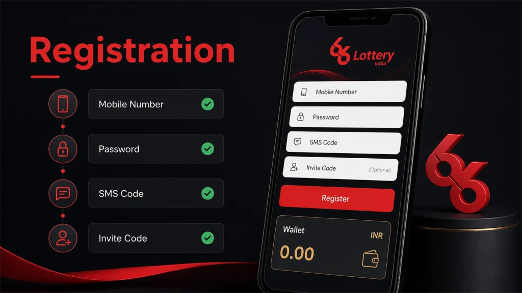 66 lottery registration